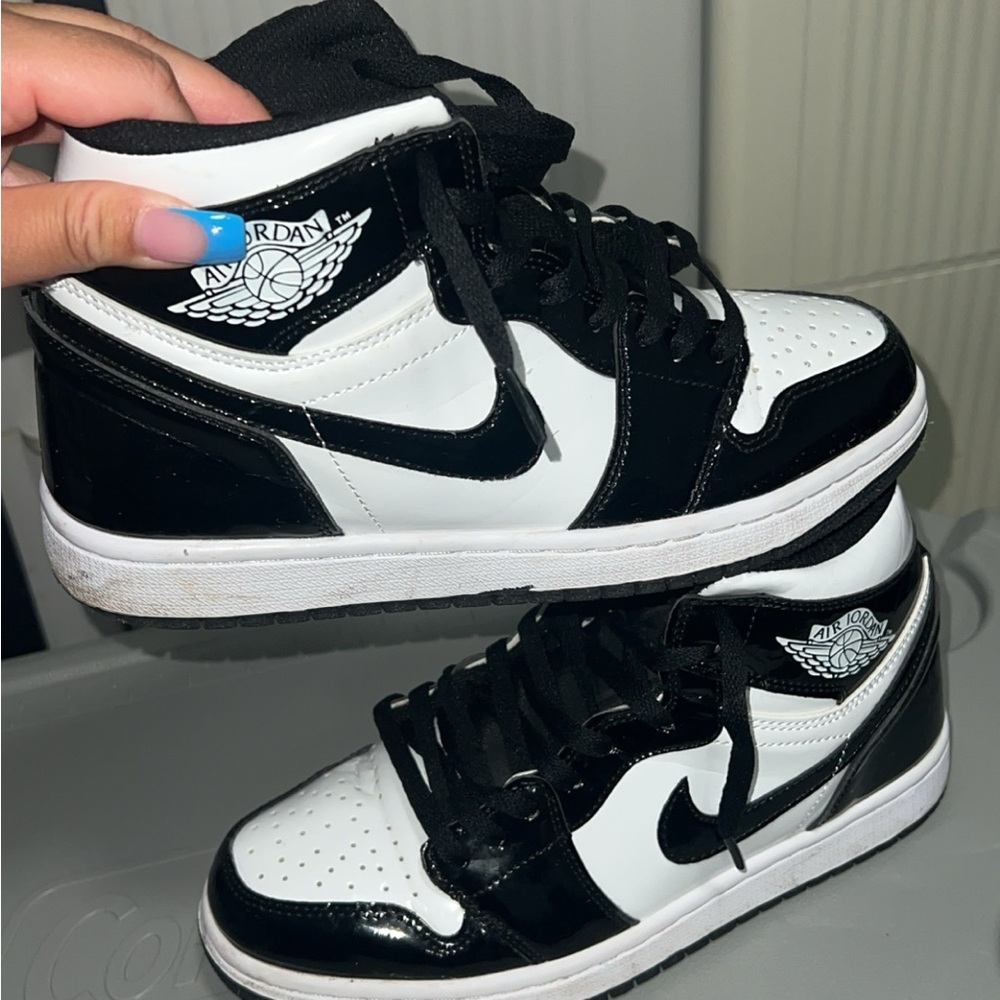 Air Jordan 1 High OG Patent leather Black White